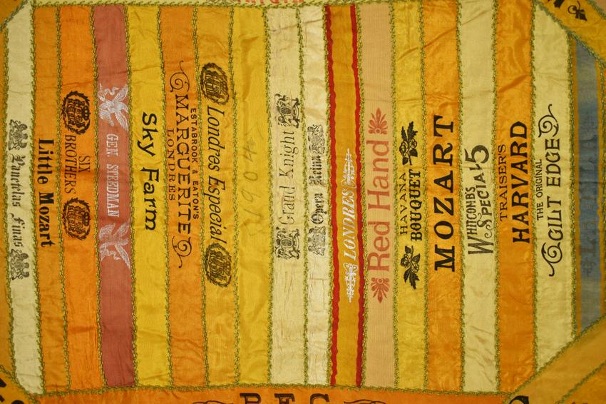 Cigar Silk Premium Pillow Cover dated "1904"