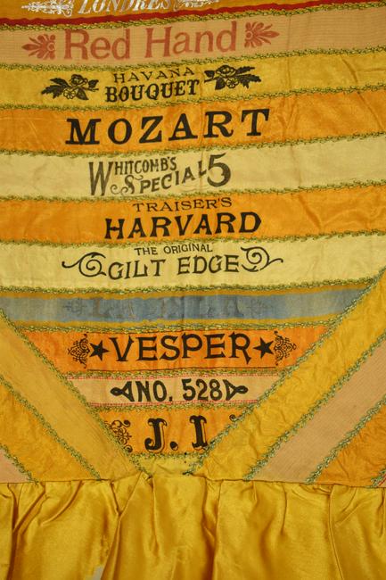 Cigar Silk Premium Pillow Cover dated "1904"