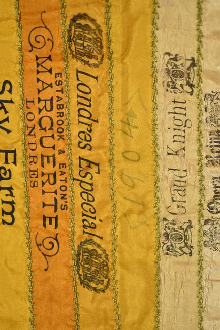 Cigar Silk Premium Pillow Cover dated "1904"