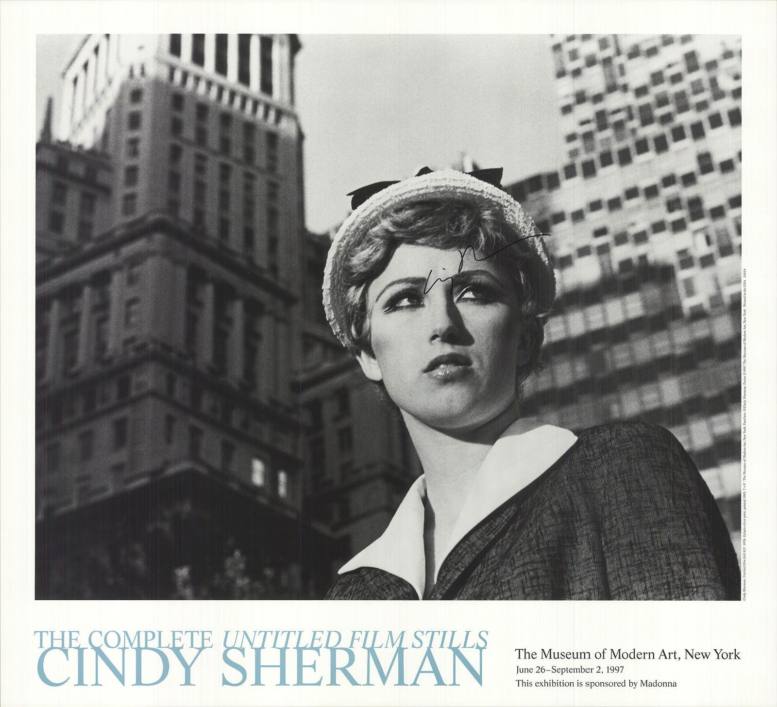Cindy Sherman - Untitled Film Still #21 - 1997 Offset Lithograph - SIGNED 26.5" x 29.25" (1 of 5)