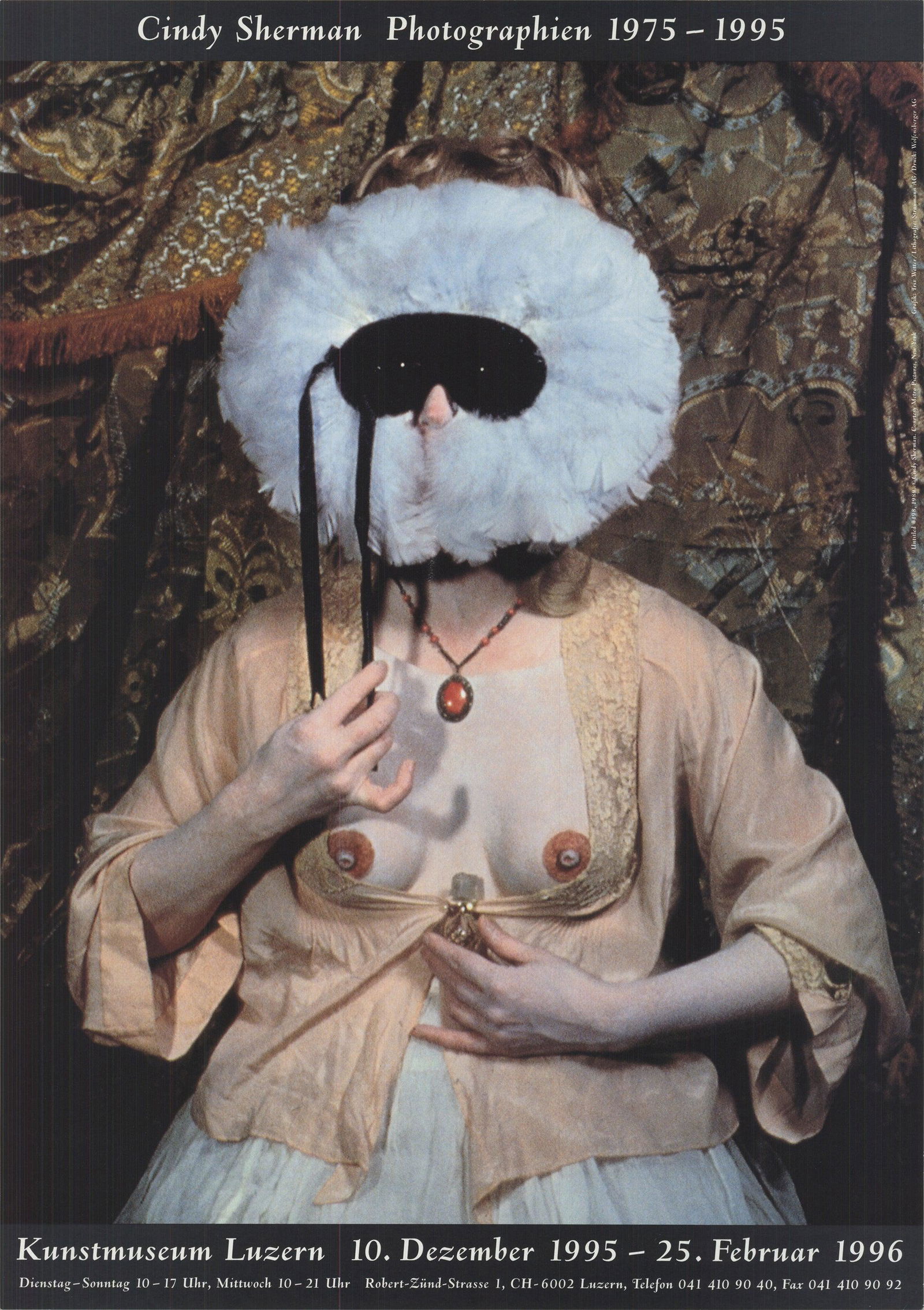 Cindy Sherman - Photographs 1975-1995 - 1995 Offset Lithograph 14" x 10" (1 of 3)