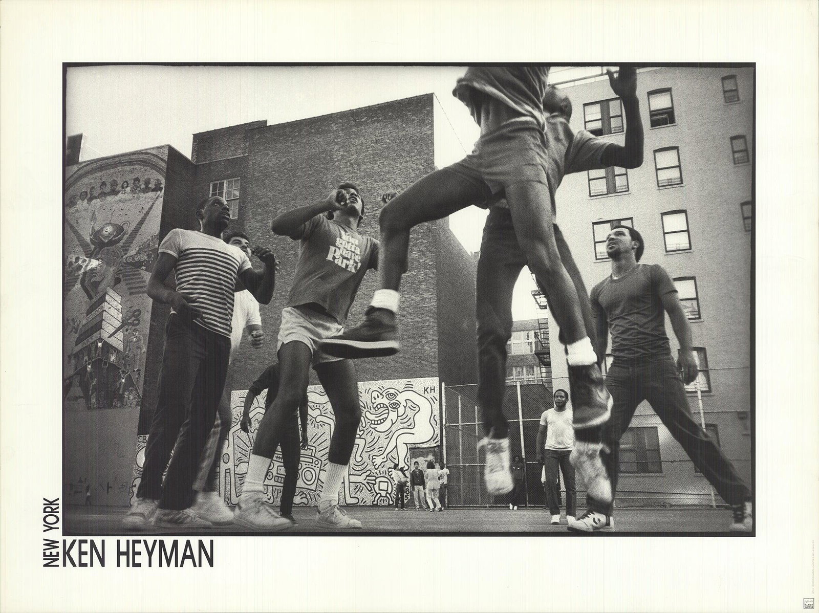 Ken Heyman - Basketball in New York City - Offset Lithograph 23.75" x 31.5" (1 of 3)