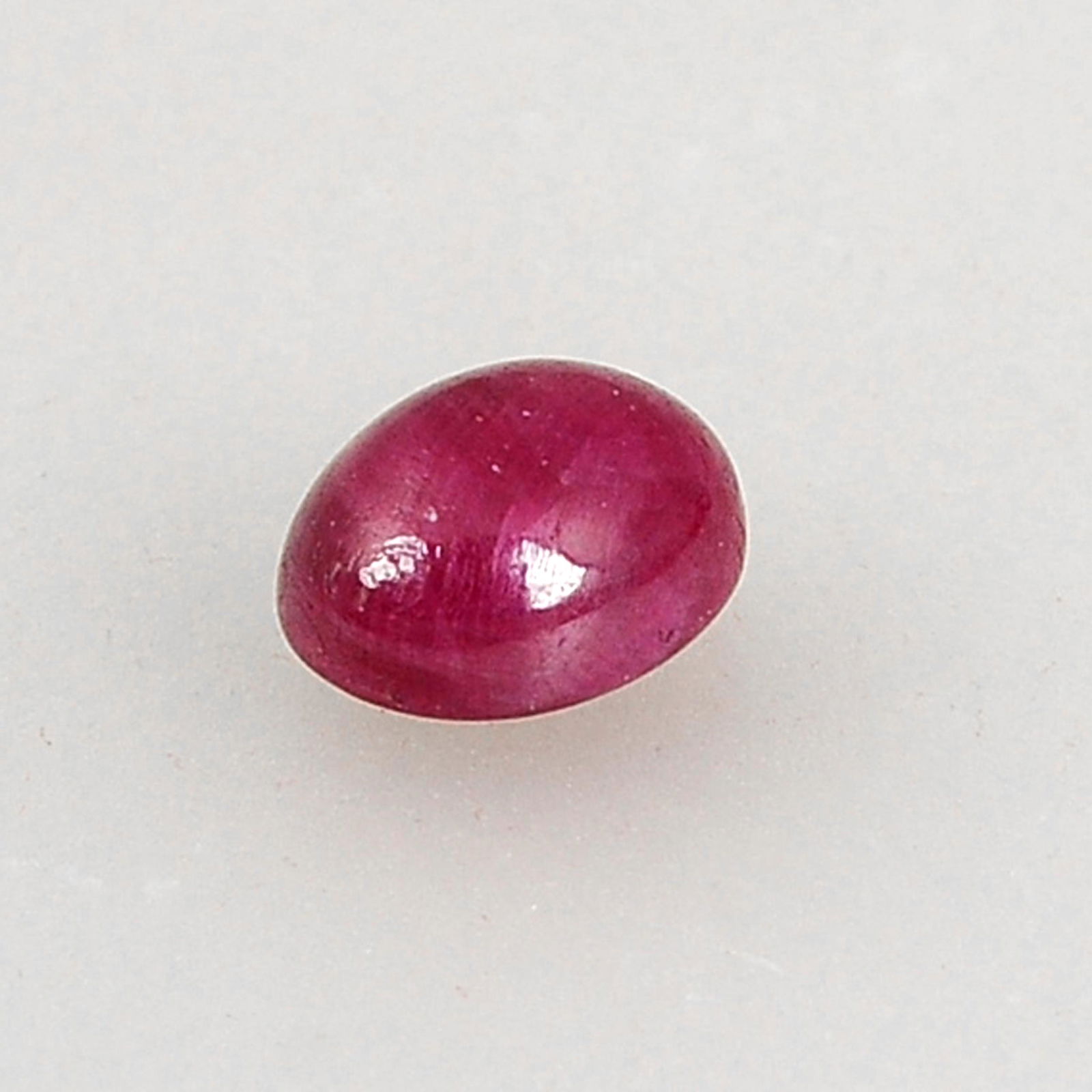 5.05 Carat Red Color Natural Oval Ruby Loose Gemstone 1 Pieces (1 of 3)