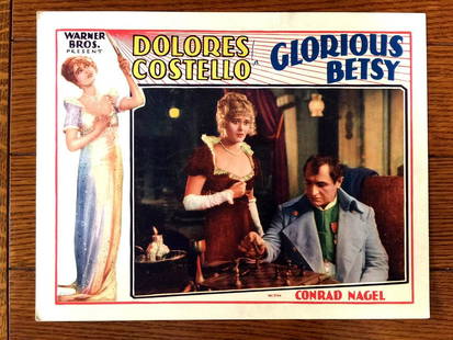 Glorious Betsy (1928) Lobby Card: Glorious Betsy (1928) The real-life courtship, marriage, and forced breakup of J?r?me Bonaparte, brother of Napoleon, and his rich wife from the American south, Elizabeth Patterson. Napoleon did not a