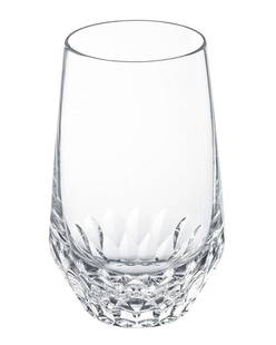 Hermes Saint Louis Folia Crystal Highball Glasses Set of 4 New w/ Box: Guaranteed authentic Hermes Saint Louis set of 4 Folia Crystal highball glasses. Designed by Noe Duchaufour-Lawrance. Mouth blown and hand cut, the glass refracts the light beautifully. Inspired by th