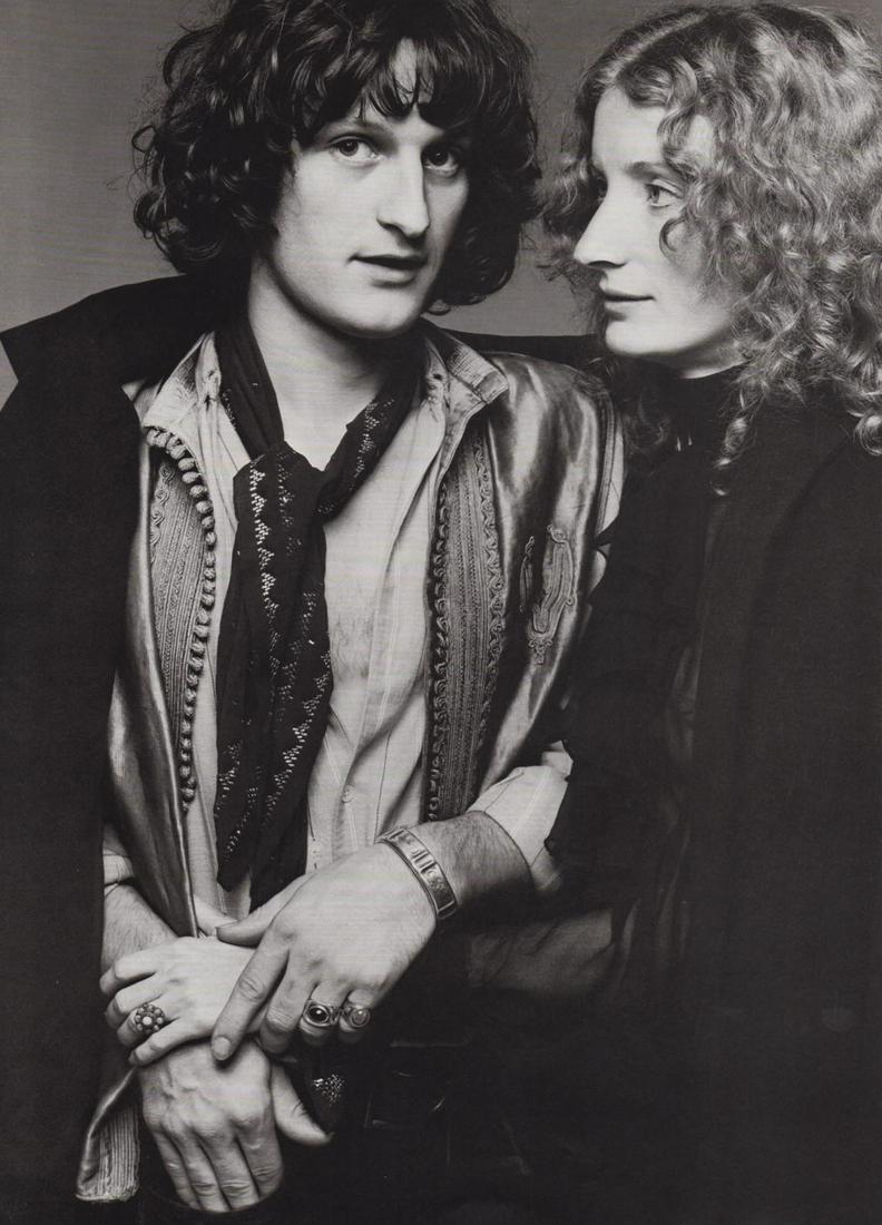 RICHARD AVEDON - Viva and Michel Auder, NY, 1969: Artist:RICHARD AVEDON Print Title: Viva and Michel Auder, NY, 1969 Medium: Photoengraving Printed in 1970s in the USA Image size (inches) approx. 13 x 9.5” Richard Avedon (1923-2004) was an inf