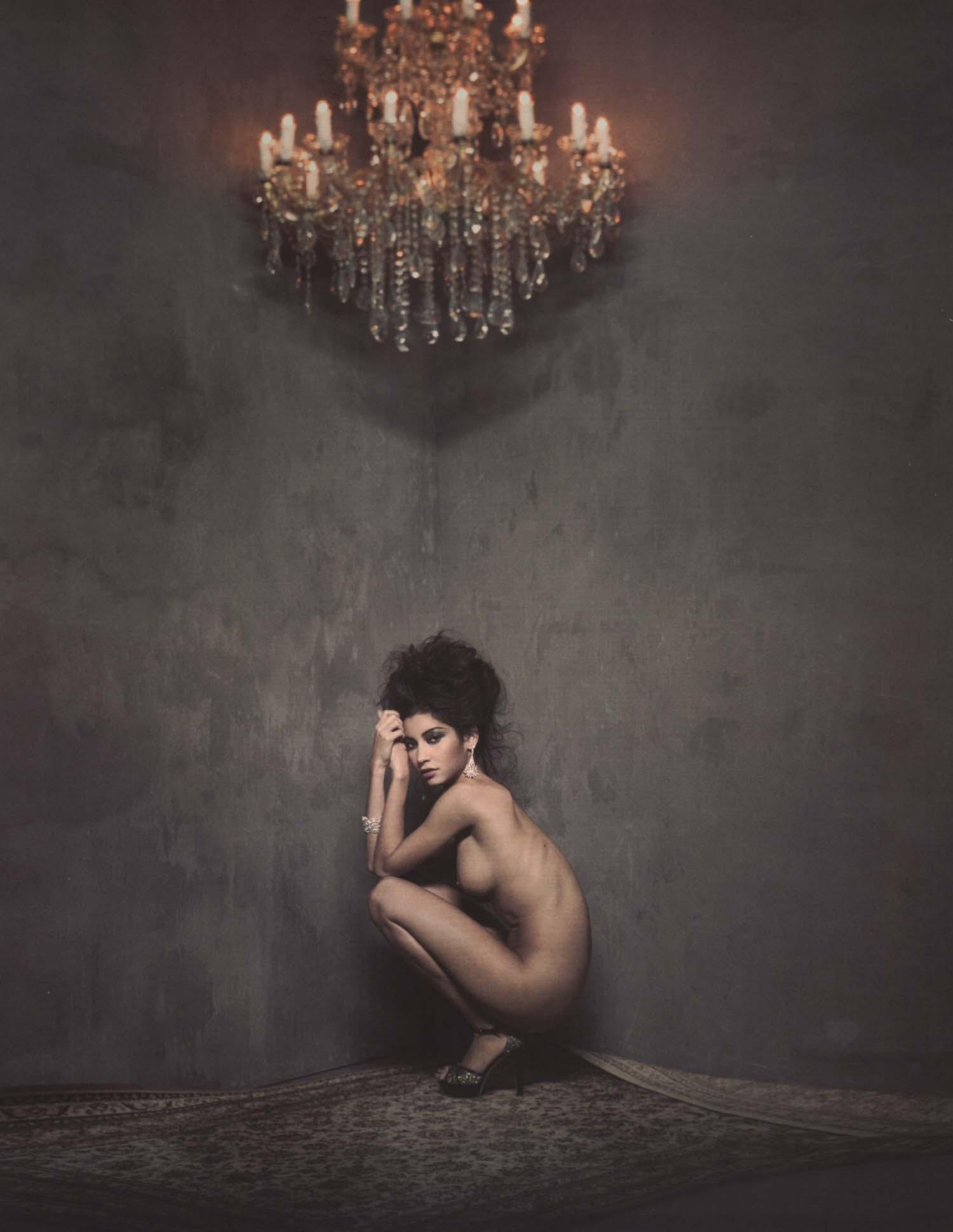 MARC LAGRANGE - Corner Girl, 2013: Artist: MARC LAGRANGE Print Title: Corner Girl Printing Date: 2013 Medium: Photo-lithograph Printed in: Italy Image Size: approx. 13 x 10” Reserve: $40.00 Shipping: Domestic: Flat-rate of $15.0