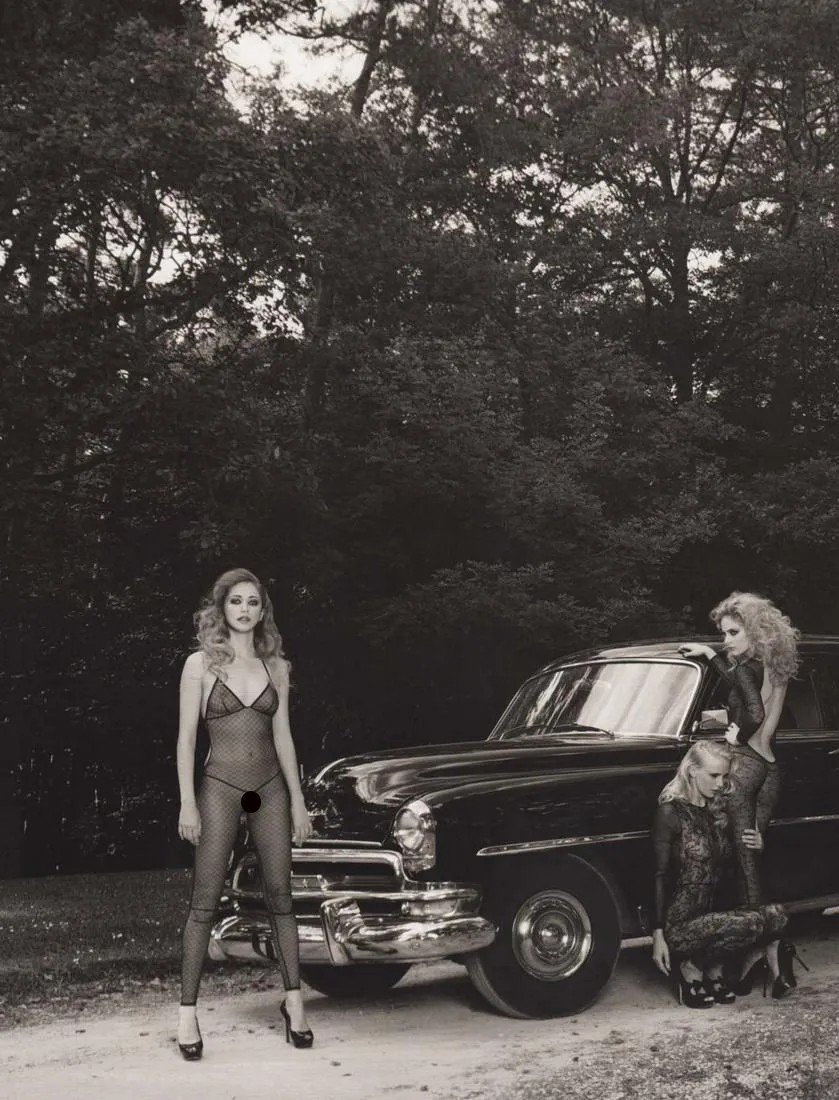 MARC LAGRANGE - Les Filles du Roi Baudouin II, 2011: Artist: MARC LAGRANGE Print Title: Les Filles du Roi Baudouin II Printing Date: 2011 Medium: Photo-lithograph Printed in: Italy Image Size: approx. 13 x 10” Reserve: $40.00 Shipping: Domestic: