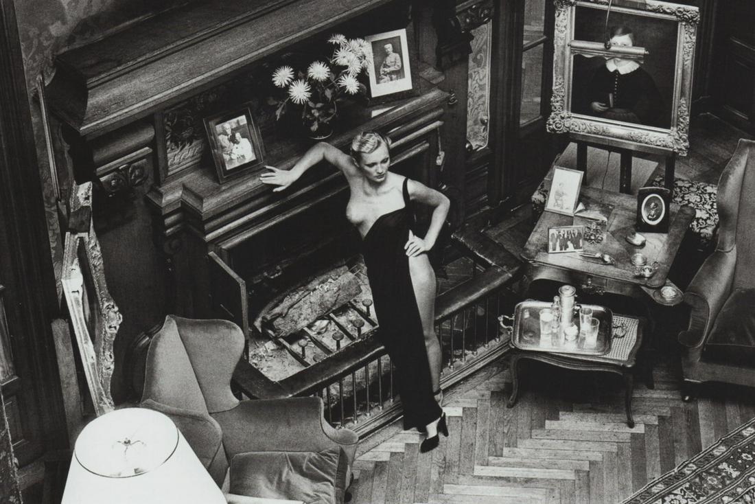 HELMUT NEWTON - Roselyne, Chateau d’Arcangues, 1975 (1 of 1)