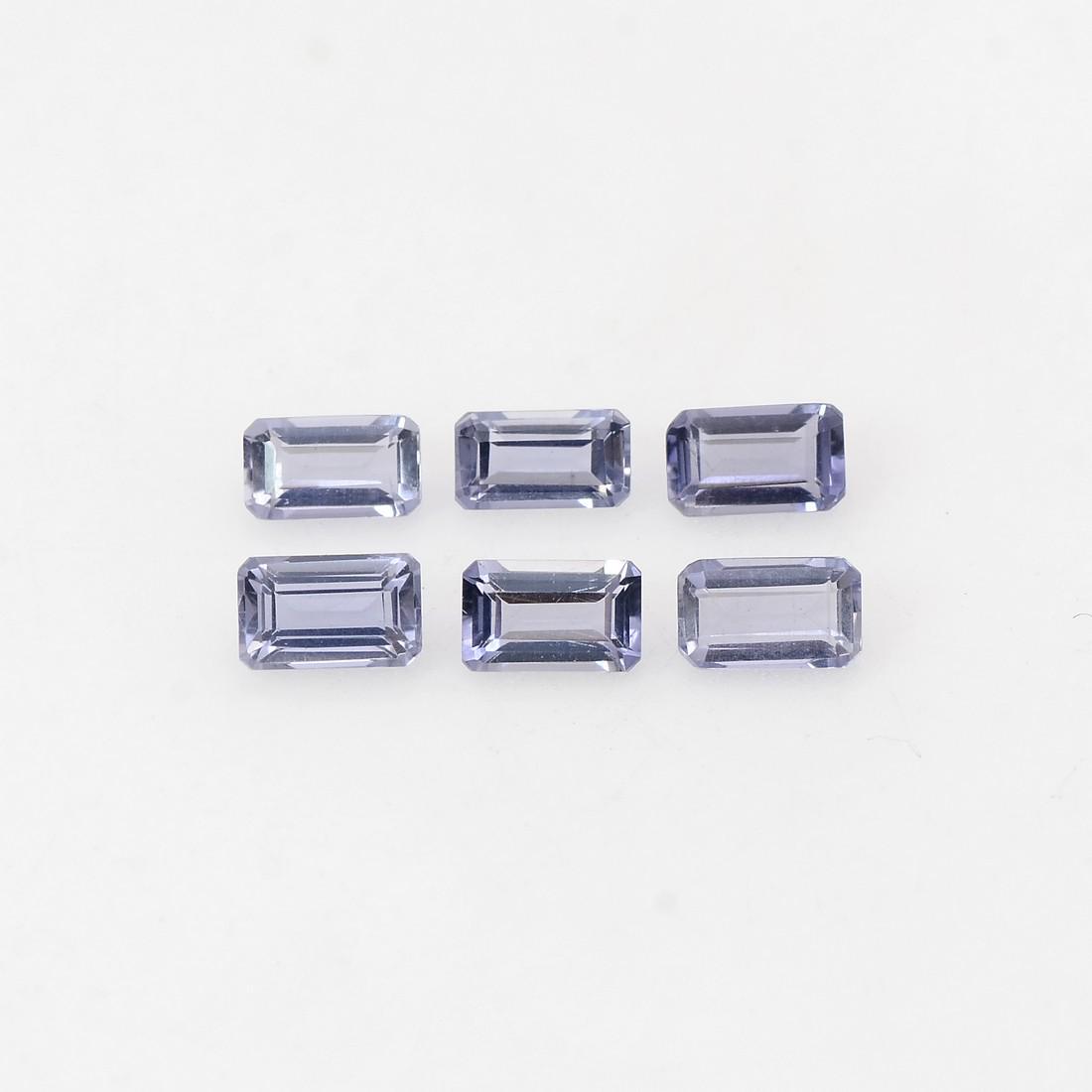1.51 Carat Blue Color Octagon Natural Iolite Loose Gemstone 6 Pieces: No Reserve! Title: 1.51 Carat Blue Color Octagon Natural Iolite Loose Gemstone 6 Pieces Additional Information: Specification of Gemstone Stone : Iolite Shape : Octagon Size : 2H x 5L x 3W mm Color :