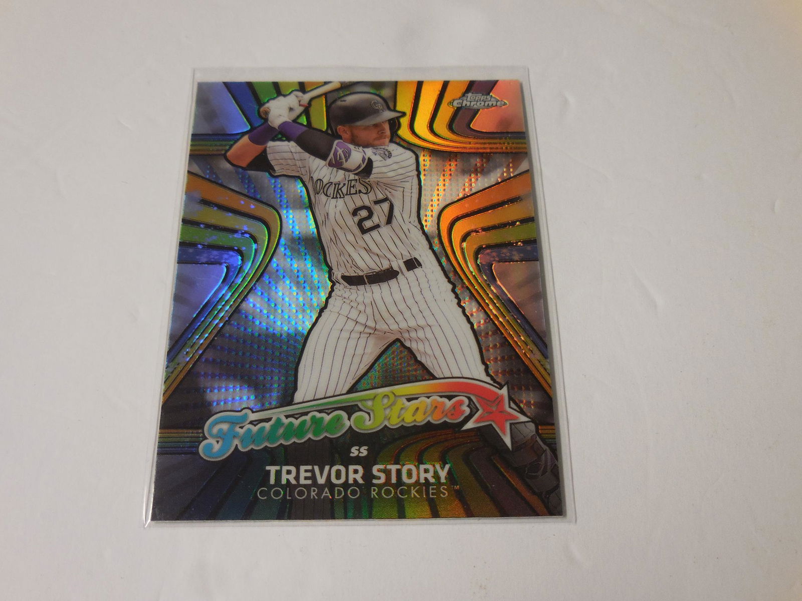 17 TOPPS CHROME TREVOR STORY FS (1 of 2)