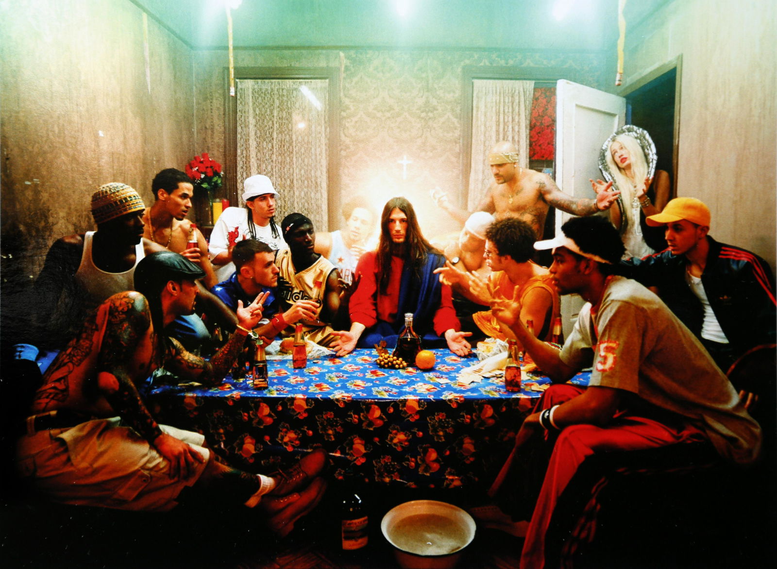 David LaChapelle: Last supper, 2003 (1 of 1)
