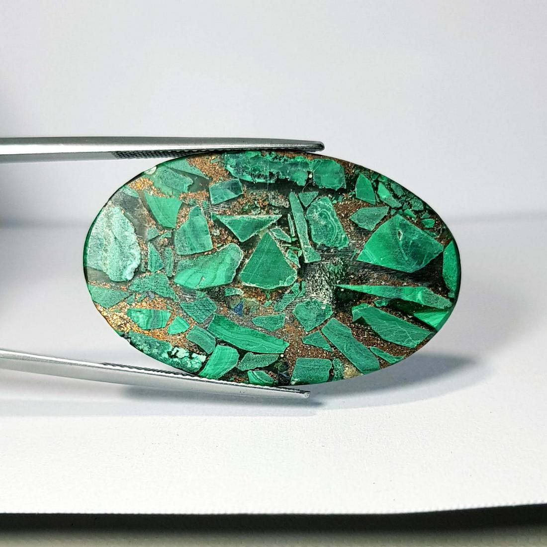 41.10 ct Composite malachite (1 of 3)