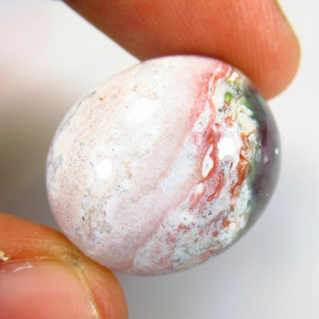 35.90 Ctw Natural Jasper Oval Cabochon: No Reserve! Title: 35.90 Ctw Natural Jasper Oval Cabochon Stone Clarity: Opaque Gemstone: Natural Jasper Carat Weights: 35.90 Size/Dimensions: 24.00 x 19.90 x 10.80 mm Additional Info: Nice Oval Caboc