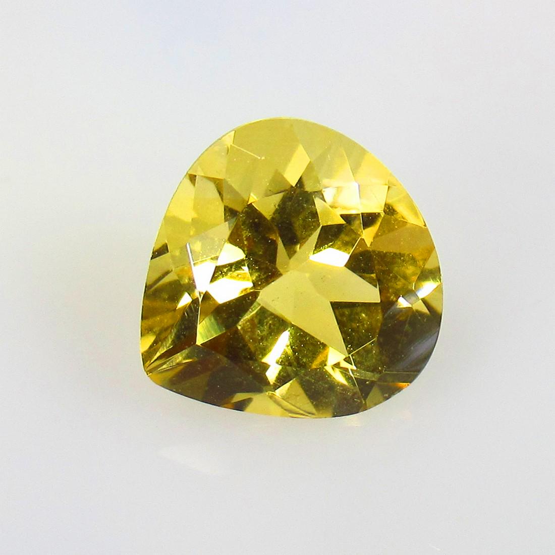 3.68 Ctw Natural Yellow Citrine Pear Cut: No Reserve! Title: 3.68 Ctw Natural Yellow Citrine Pear Cut Stone Clarity: VVS Gemstone: Citirine Carat Weights: 3.68 Size/Dimensions: 10.90 x 10.70 x 6.80 mm Additional Info: Excellent Pear Cut / Ver