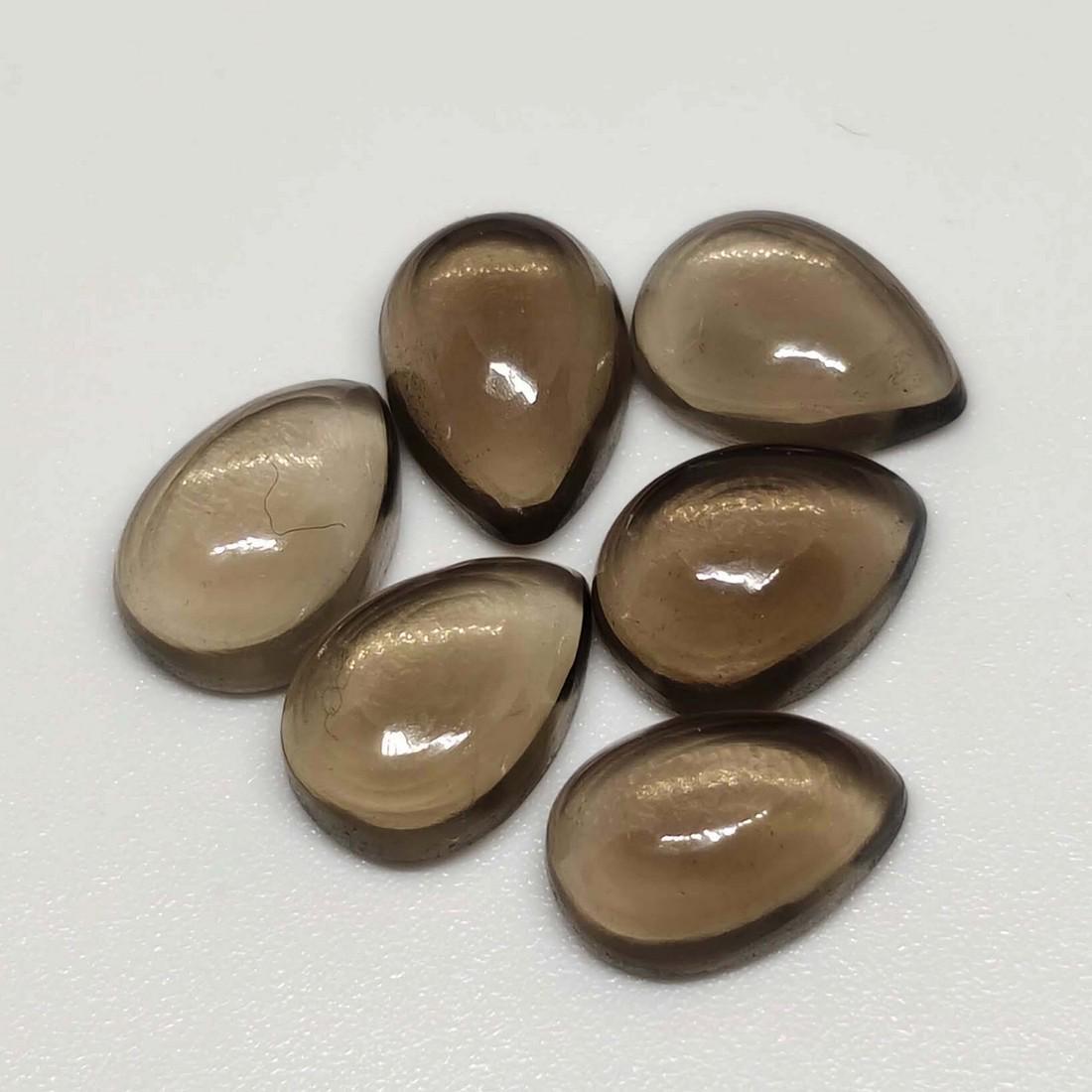 13.40 ct Natural Smoky Quartz Lot: No Reserve! Title: 13.40 ct Natural Smoky Quartz Lot Additional Information: Gemstones: Smoky Quartz Carat Weights: 13.40 ct Size/Dimensions: 10 X 7 X 5 mm Origin : Scotland Materials & Techniques: Qu