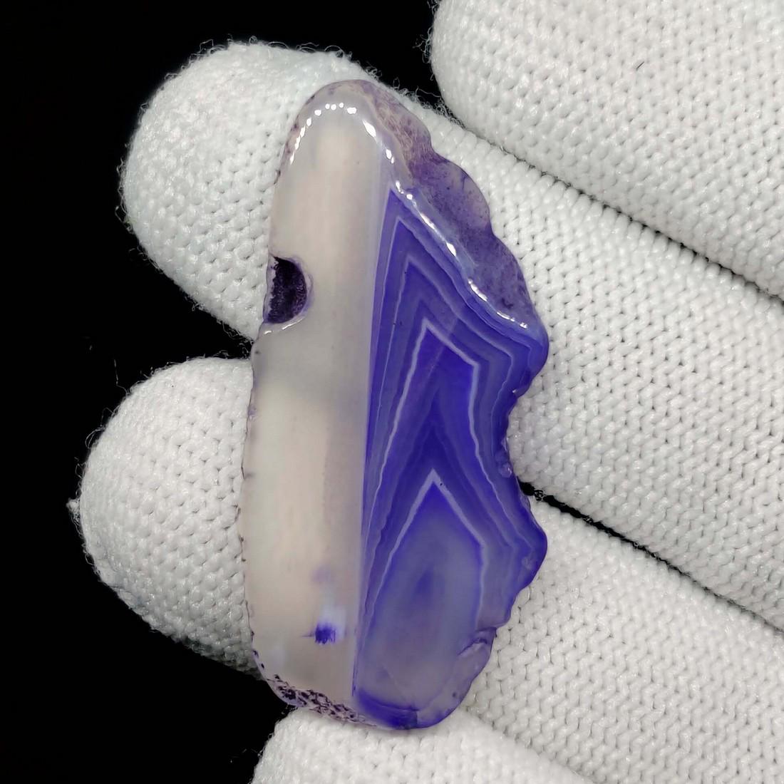 37.05 ct Beautiful Natural Onyx Slice (1 of 2)