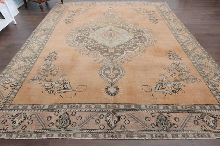Buy 9'8x12'3 ft, PERSIAN RUG, ORANGE, Turkish Rug Jasper52 in NY