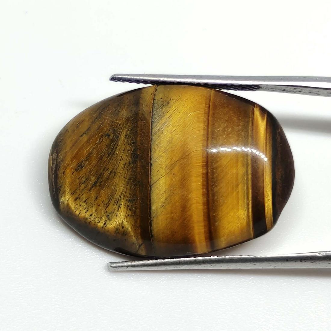 23.85 ct Natural Golden Tiger's Eye (1 of 2)