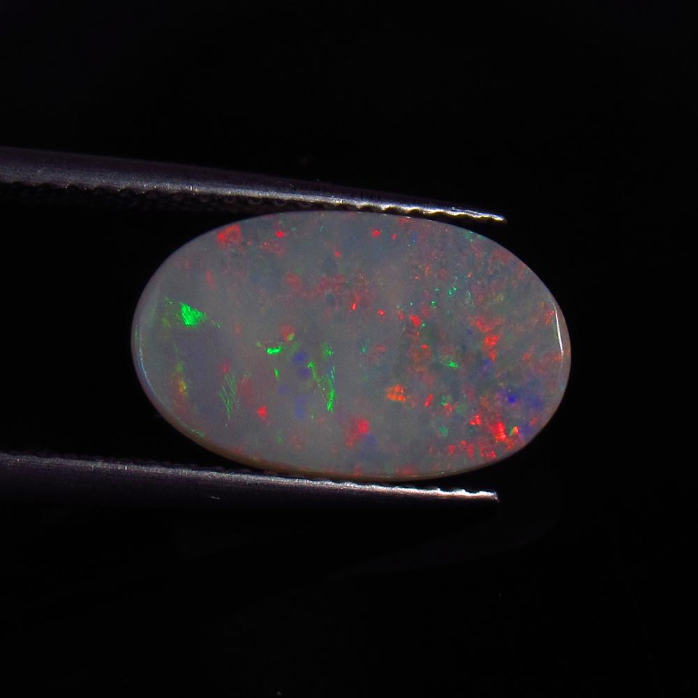 4.03 Ctw Natural Australian Doublet Opal Oval Cabochon: No Reserve! Title: 4.03 Ctw Natural Australian Doublet Opal Oval Cabochon Stone Clarity: Opaque Gemstones: Australian Opal Carat Weights: 4.03 Size/Dimensions: 14.70 x 9.10 x 4.00 mm Additional Inform