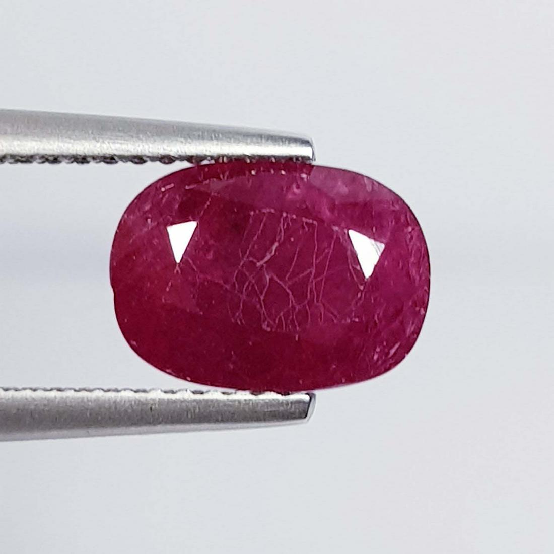 3.42 ct Natural Unheated Burma Ruby (1 of 5)