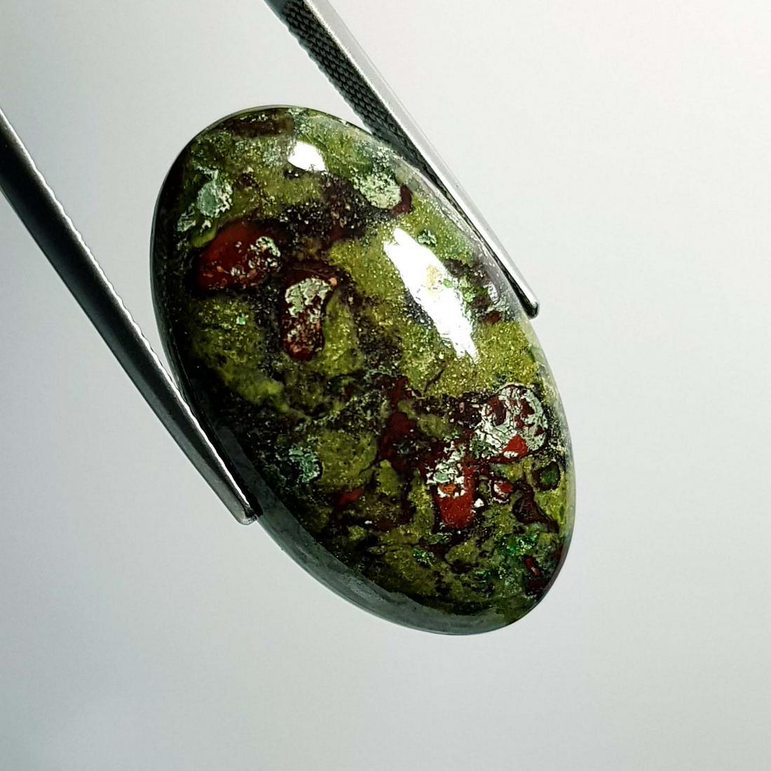 30.11 ct Natural Dragon Jasper (1 of 4)
