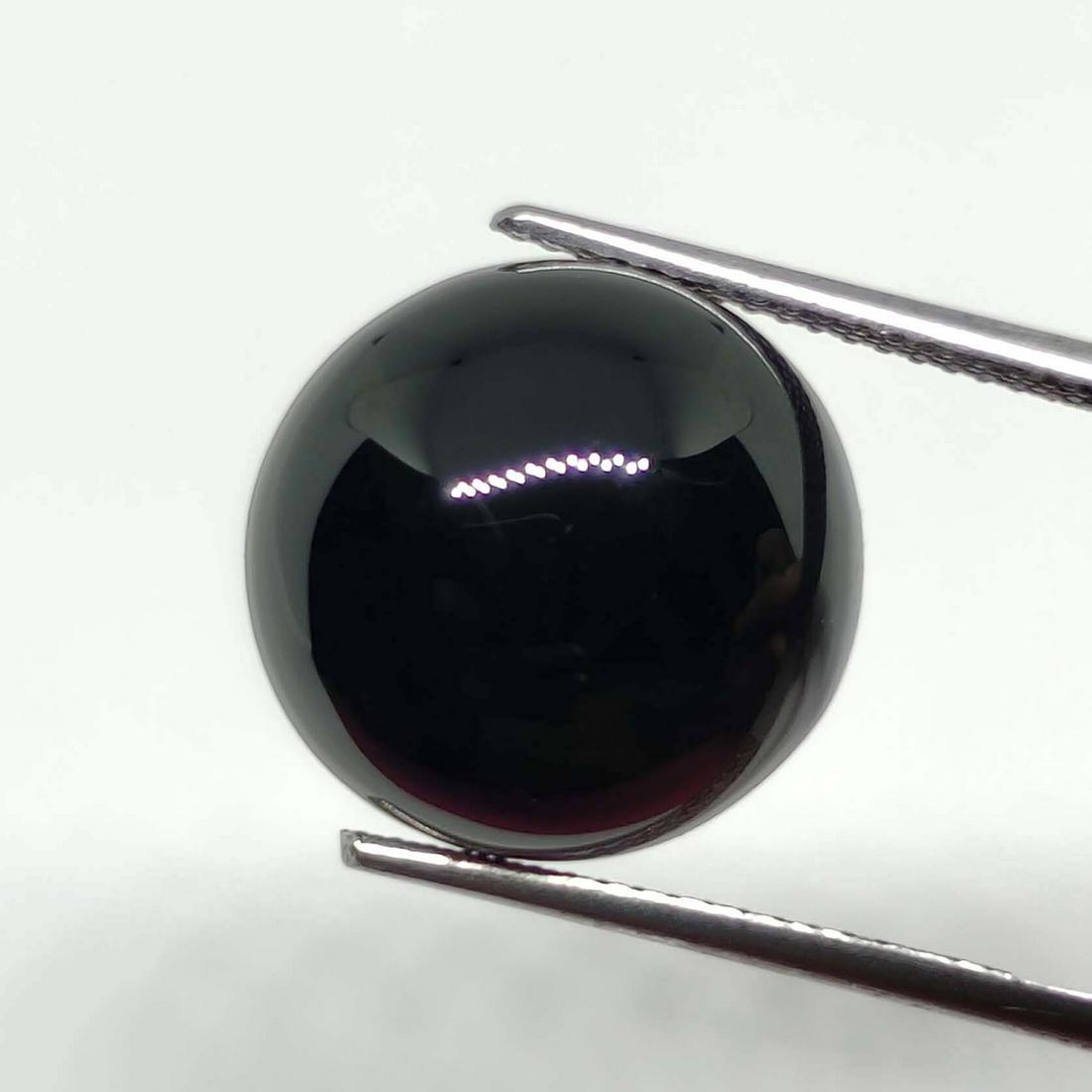 8.90 ct Natural Black Onyx (1 of 1)