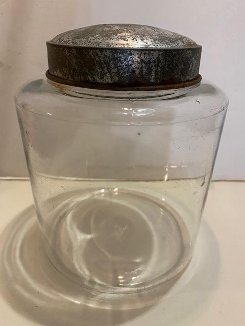 Blown Glass 19th Century Cannister (1 of 5)