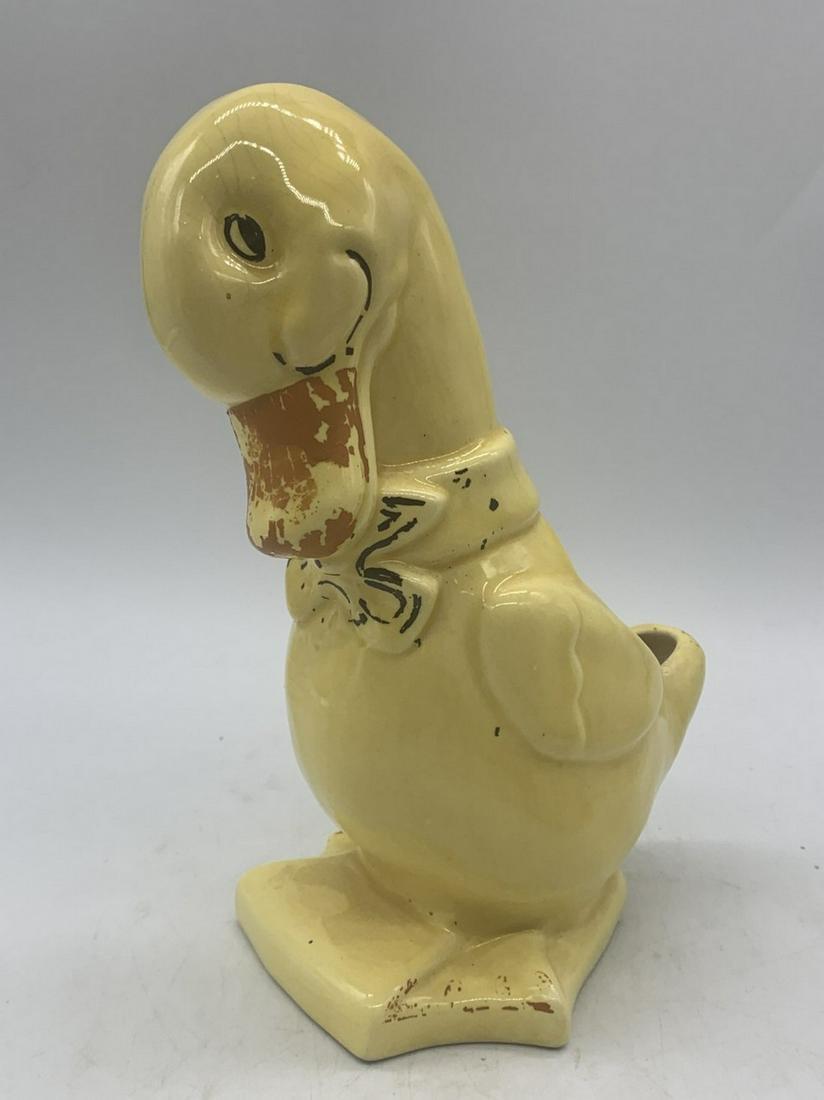 1940's Yellow Duck Planter (1 of 5)