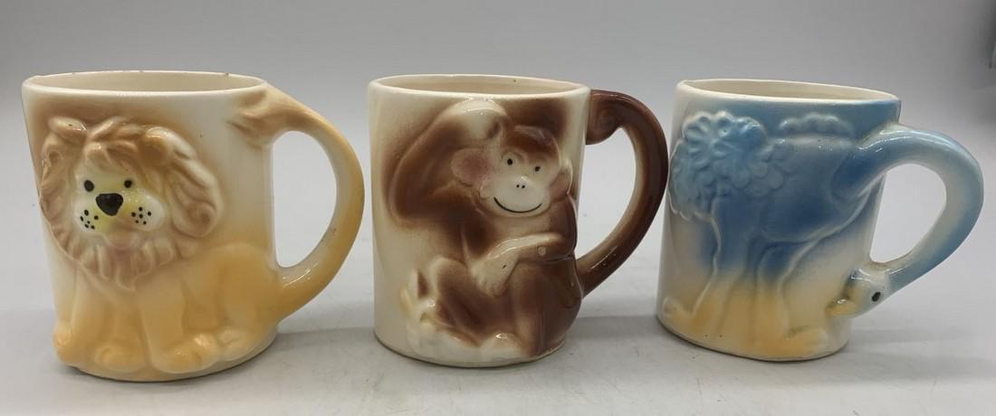 1970's Enesco Animal Mugs (1 of 6)