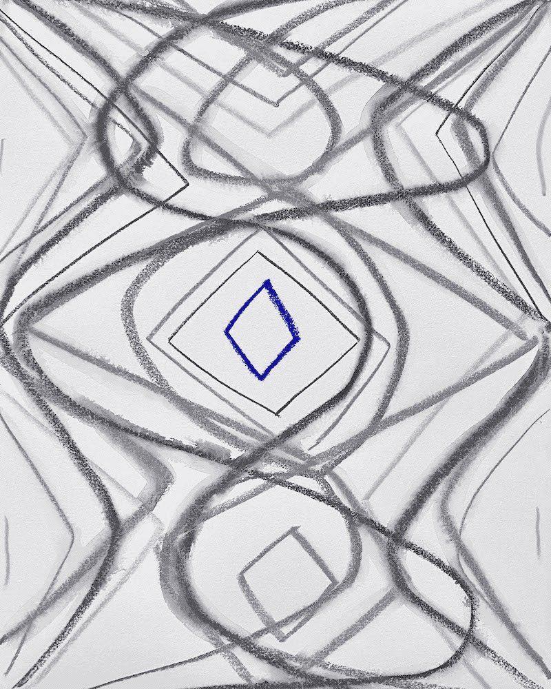 Marina Adams- Untitled 2020 screenprint on paper 20" x: 2020 screenprint on paper 20" x 16" Ed. 100 signed in pencil Reserve: $360.00 Shipping: Domestic: Flat-rate of $20.00 to anywhere within the contiguous U.S. International: Foreign shipping rates are d