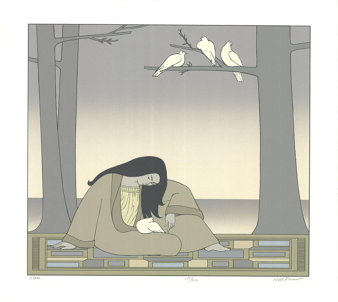 Will Barnet - Paean - 1978 Serigraph - SIGNED 25.5" x 28.5" (1 of 1)