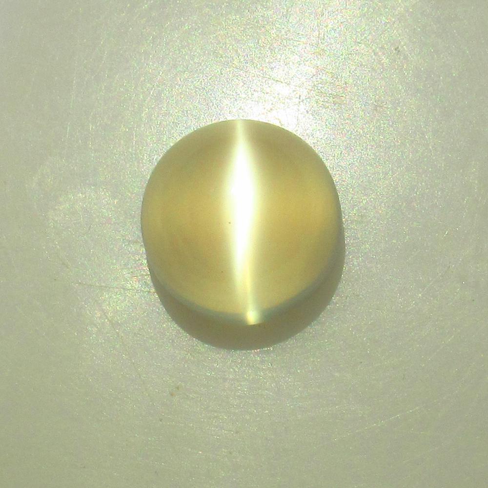 8.16 Ctw Natural Moonstone Nice Round Cab: No Reserve! Title: 8.16 Ctw Natural Moonstone Nice Round Cab Stone Clarity: Semi-Transparent Gemstones: Natural Moonstone Carat Weights: 8.16 Size/Dimensions: 11.00 x 11.00 x 8.80 mm Additional Inform