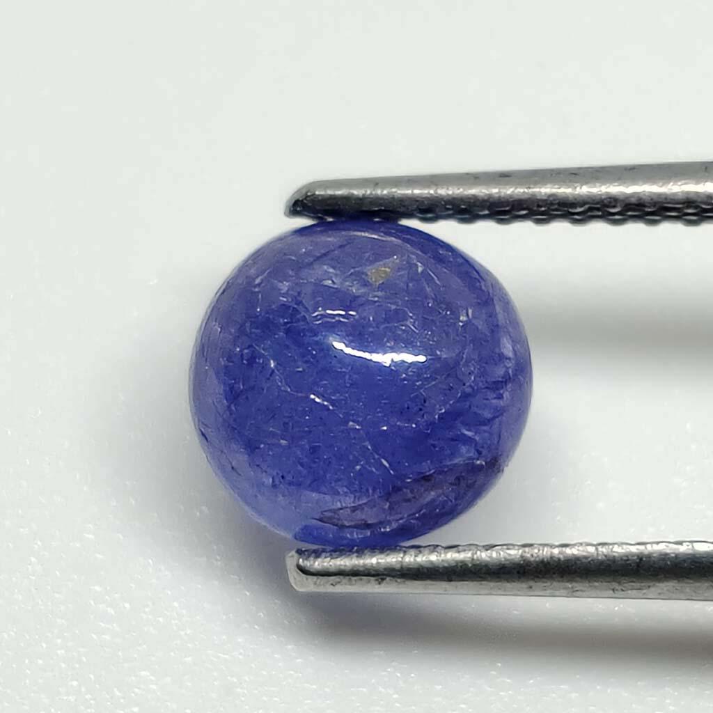 1.50 ct Natural Tanzanite: No Reserve! Title: 1.50 ct Natural Tanzanite Additional Information: Gemstones: Tanzanite Carat Weights: 1.50 ct Size/Dimensions: 7 X 7 mm Materials & Techniques: Tanzanite Weight Unit: Ct Shipping: