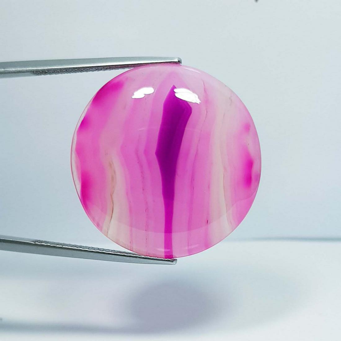 36.23 ct Natural Pink Lace Agate (1 of 4)