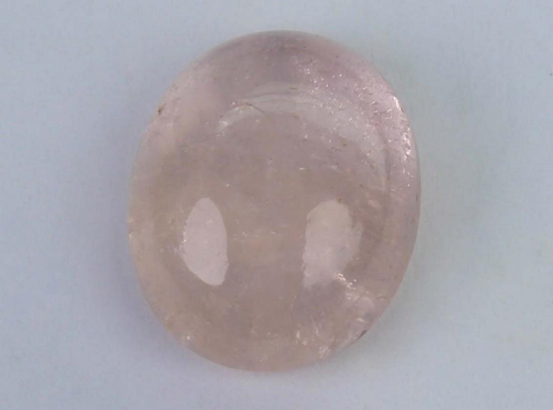 2.74 cts Natural Morganite: No Reserve! Gemstone : Natural Morganite Shape and cut : Oval Cabochon Weight : 2.74 Carats Measurements : 10x8 mm Colour : Peach Transparency : Transparent Treatment : No Treatment Origin : India Cla