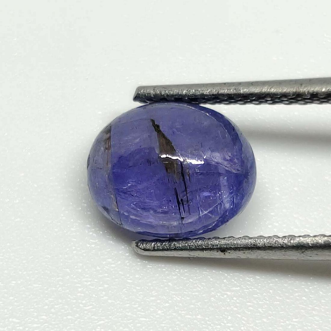 2.70 ct Natural Tanzanite: No Reserve! Title: 2.70 ct Natural Tanzanite Additional Information: Gemstones: Tanzanite Carat Weights: 2.70 ct Size/Dimensions: 9 X 7 X 5 mm Materials & Techniques: Tanzanite Weight Unit: Ct Shippin