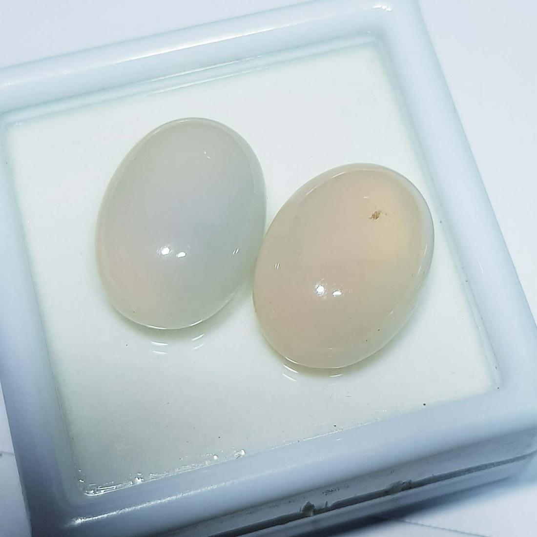 26.36 ct Natural Chalcedony Pair (1 of 4)