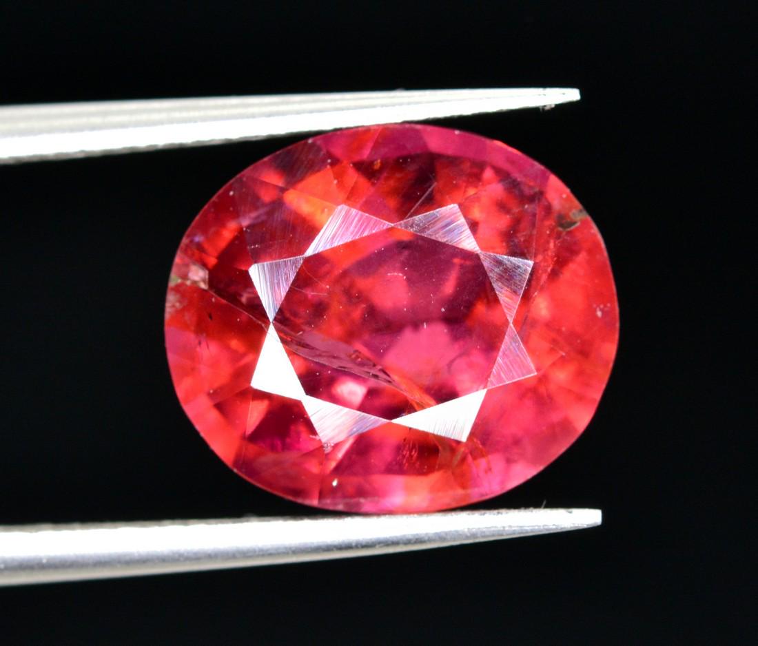 3.5 Carats Beautiful Round Cut Rubellite Tourmaline~11x9x6 MM: Title: 3.5 Carats Beautiful Round Cut Rubellite Tourmaline~11x9x6 MM Gemstones: RubelliteTourmlaine Carat Weights: 3.5 Carats Size/Dimensions: 11x9x6 MM Additional Information: Heated Reserve: $50.00 