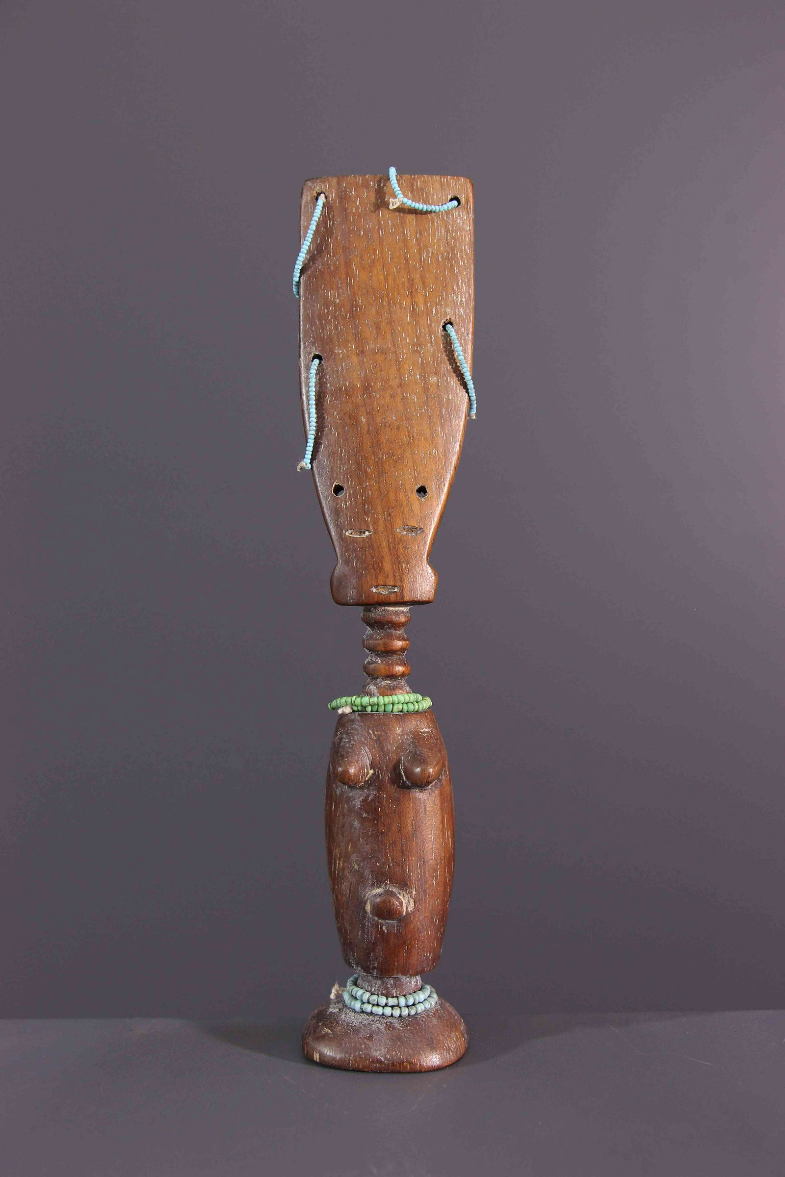 Ashanti Akua'ba doll - Ghana - African Art Tribal Art (1 of 10)