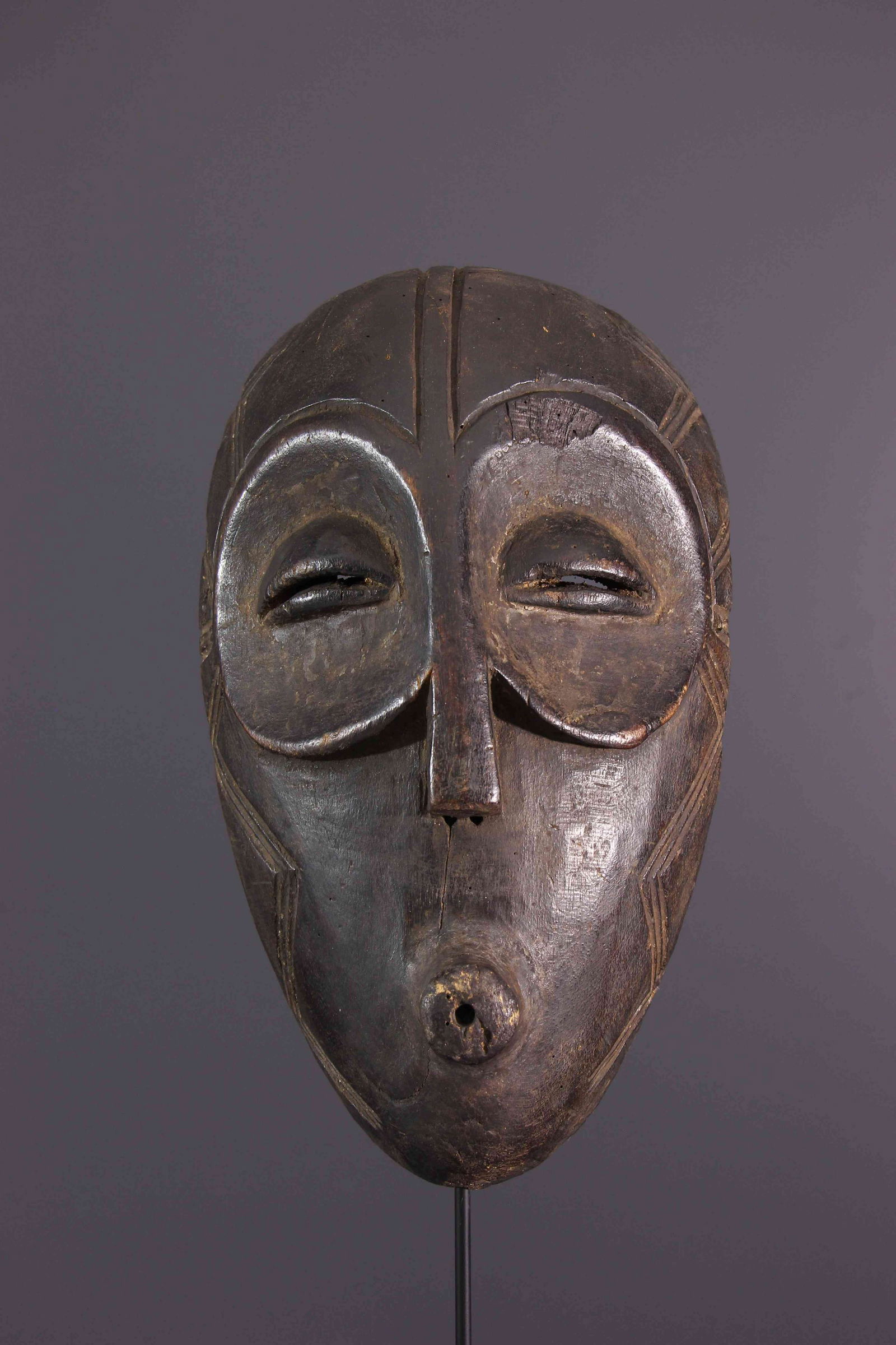 Bembe Face Mask - DRC, Congo - African Art Tribal Art (1 of 11)