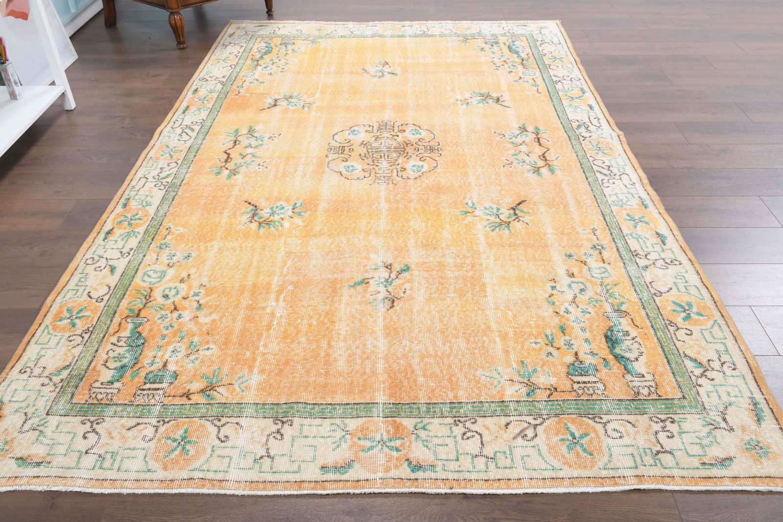 6x10 TURKISH VINTAGE Handmade Rug (1 of 8)