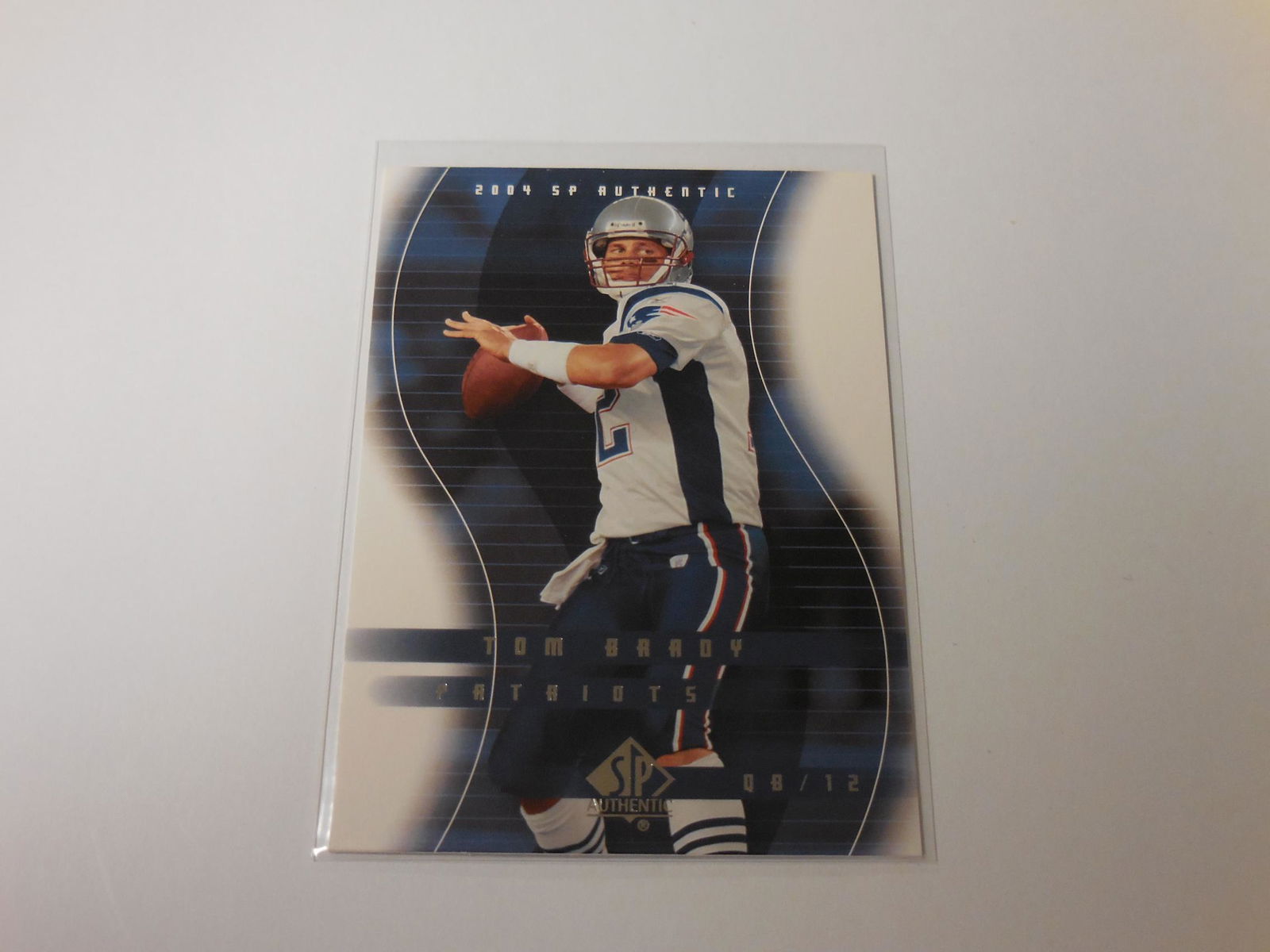 04 UPPER DECK SP AUTHENTIC TOM BRADY (1 of 2)