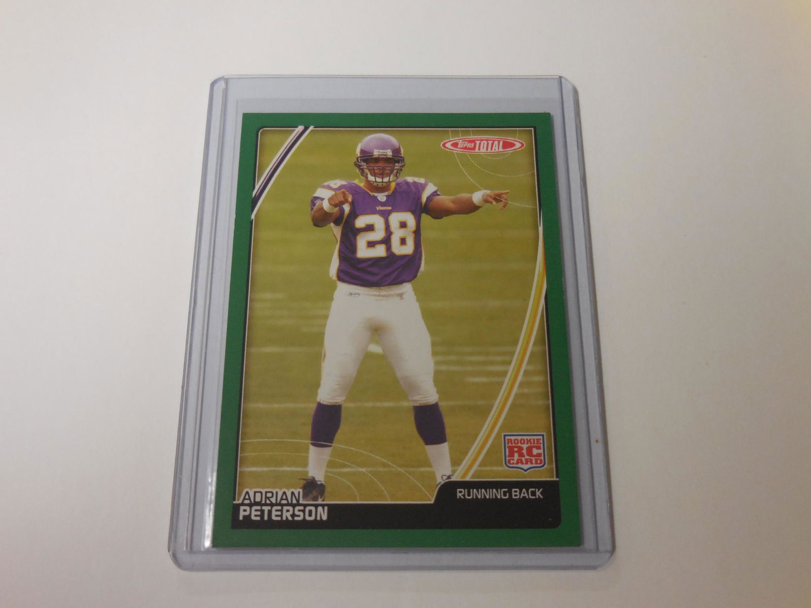07 TOPPS TOTAL ADRIAN PETERSON RC (1 of 2)