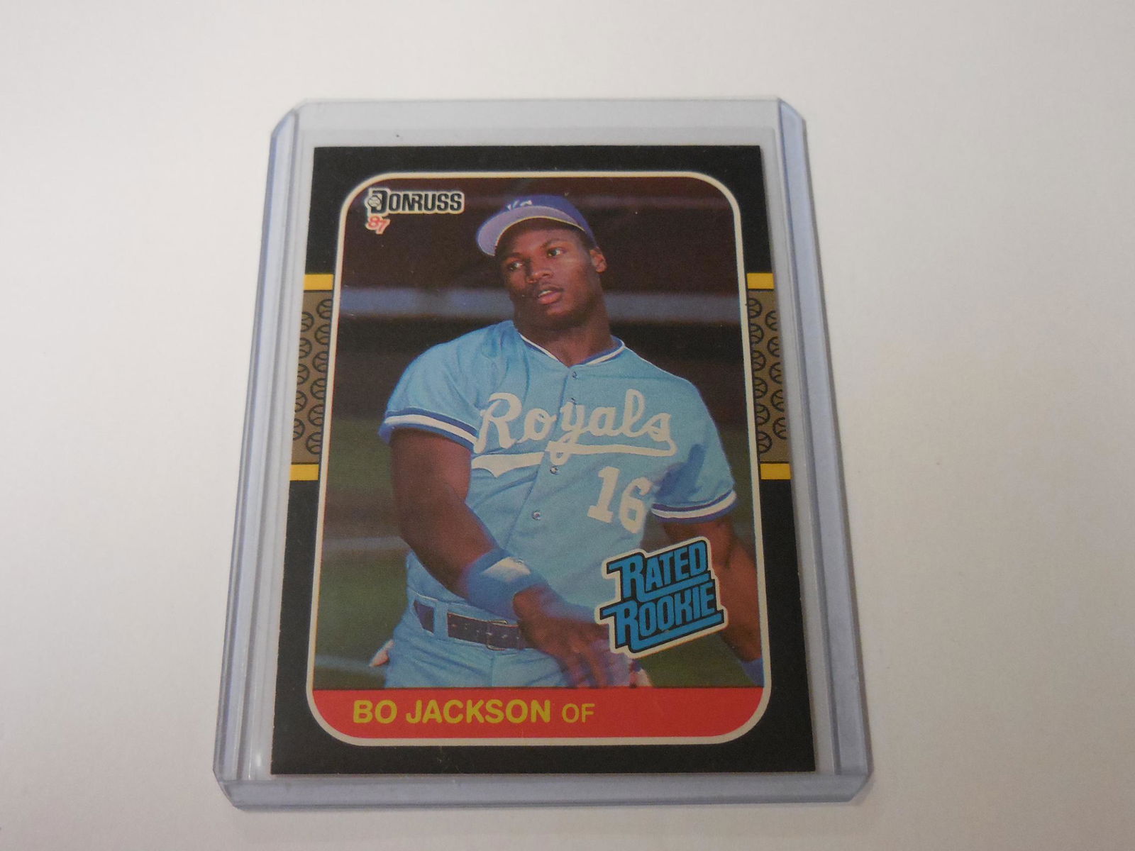 1987 DONRUSS BO JACKSON ROOKIE CARD (1 of 2)
