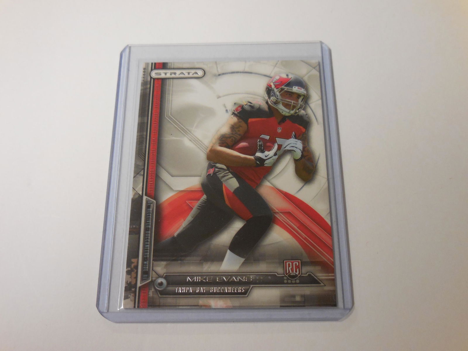 14 TOPPS STRATA MIKE EVANS ROOKIE (1 of 2)