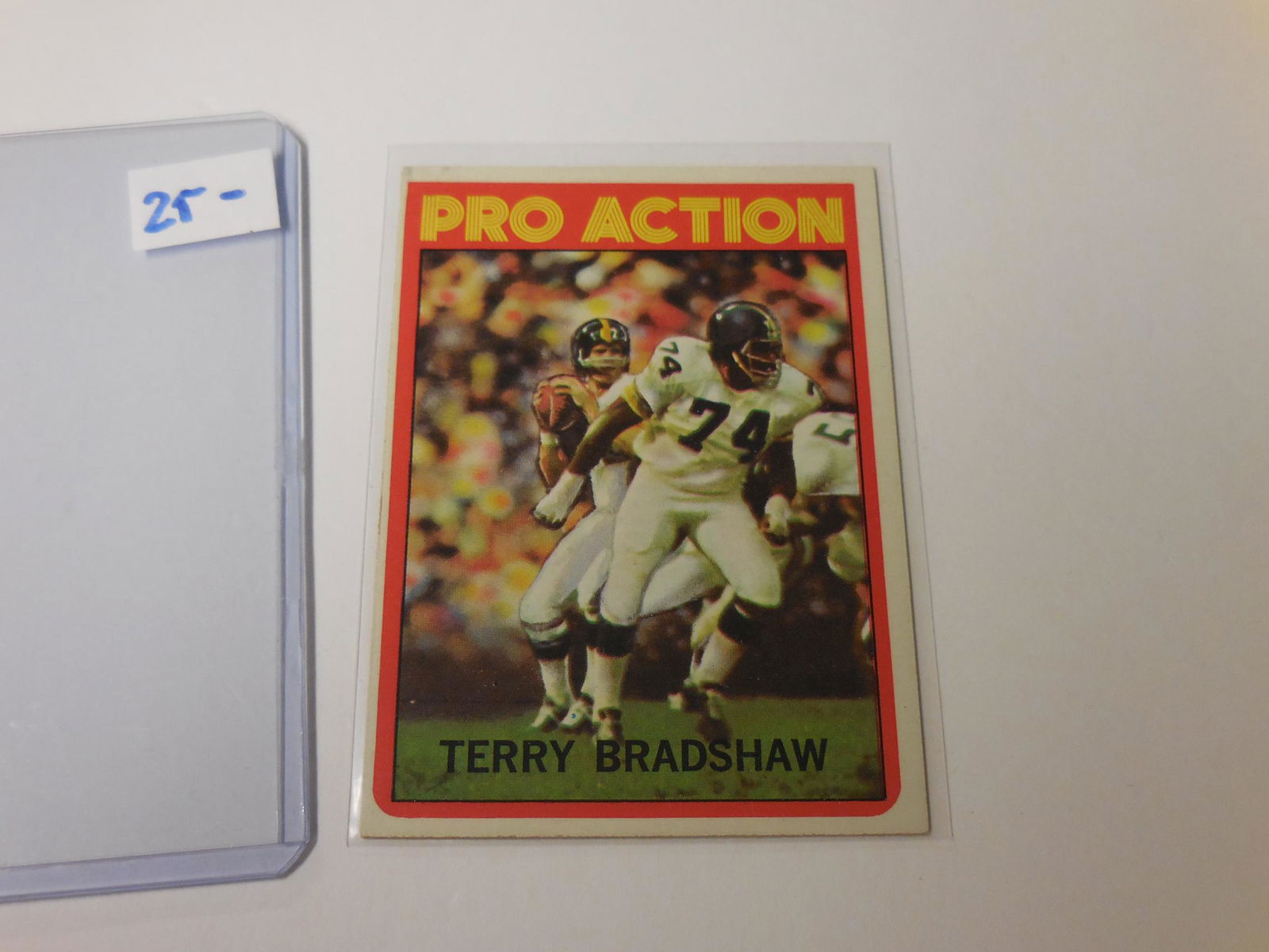 72 TOPPS TERRY BRADSHAW PRO ACTION (1 of 2)