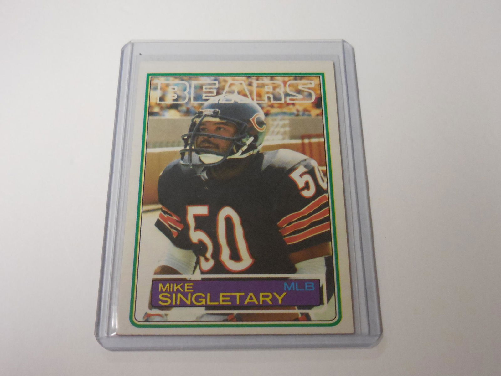 1983 TOPPS MIKE SINGLETARY ROOKIE (1 of 2)