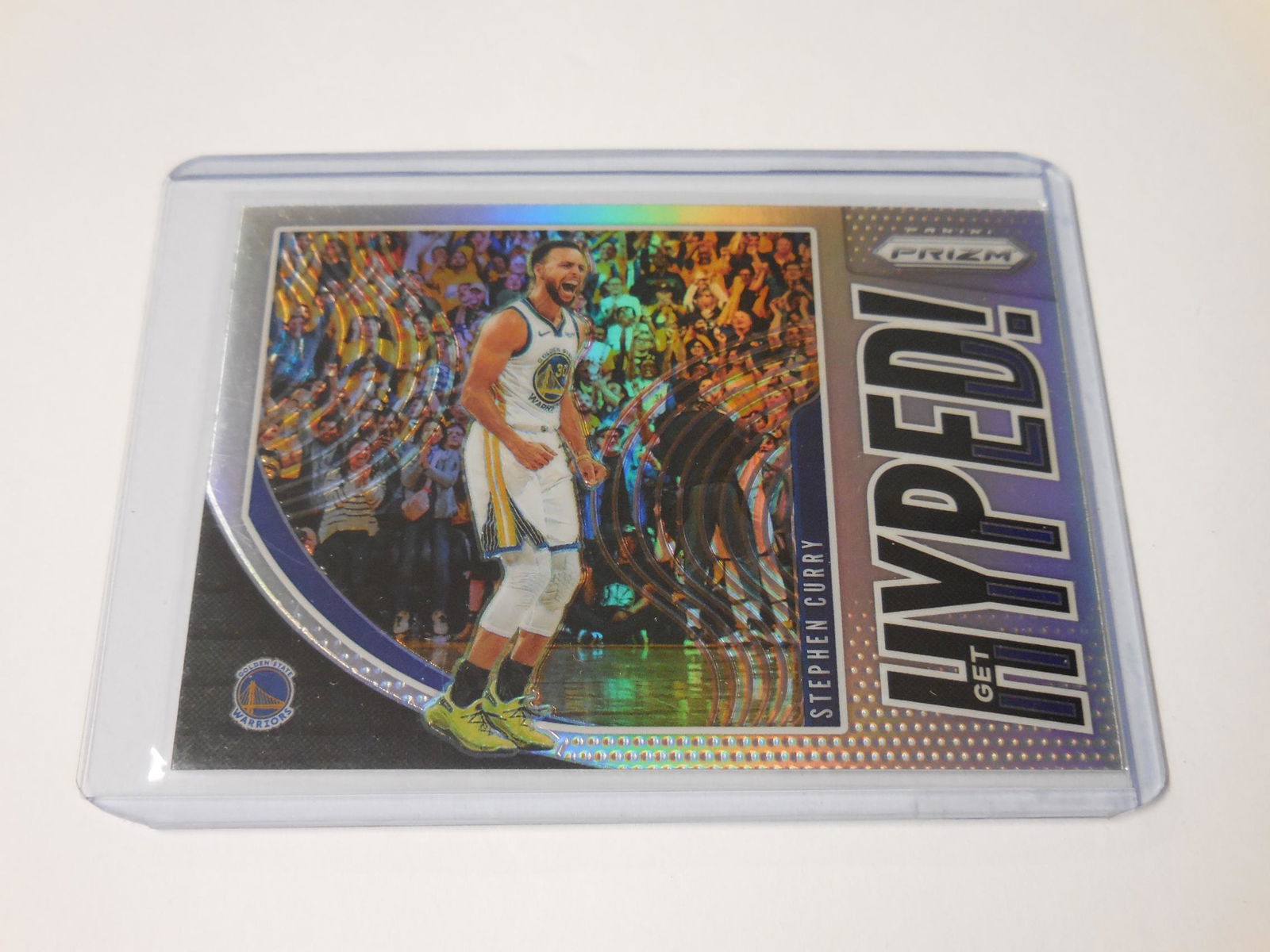 19-20 PANINI STEPH CURRY HYPED PRIZM (1 of 2)