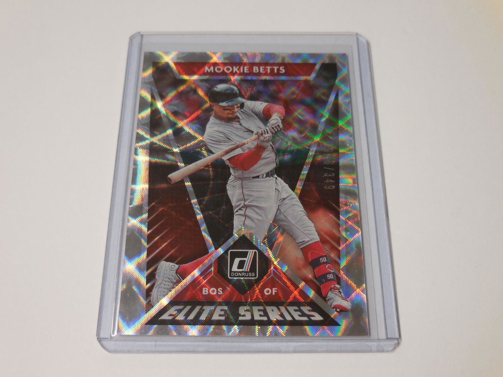 20 DONRUSS MOOKIE BETTS ELITE HOLO (1 of 2)